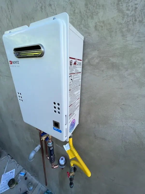 Tankless water heater installation for Swan Lake homes
